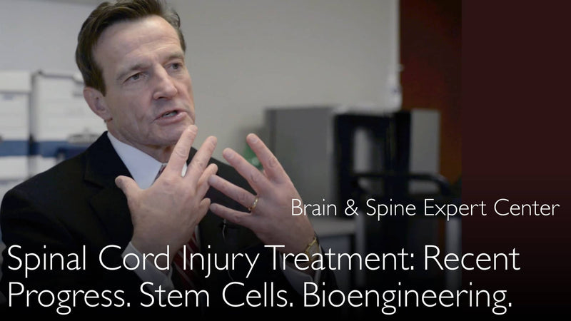 Spinal cord injury. Treatment with stem cells. 6