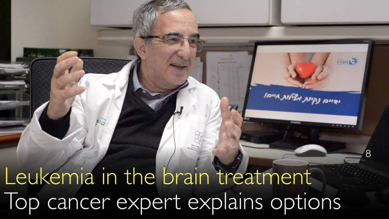 Leukemie verspreidde zich naar de hersenen. Topkankerexpert legt behandelingsopties uit. 8