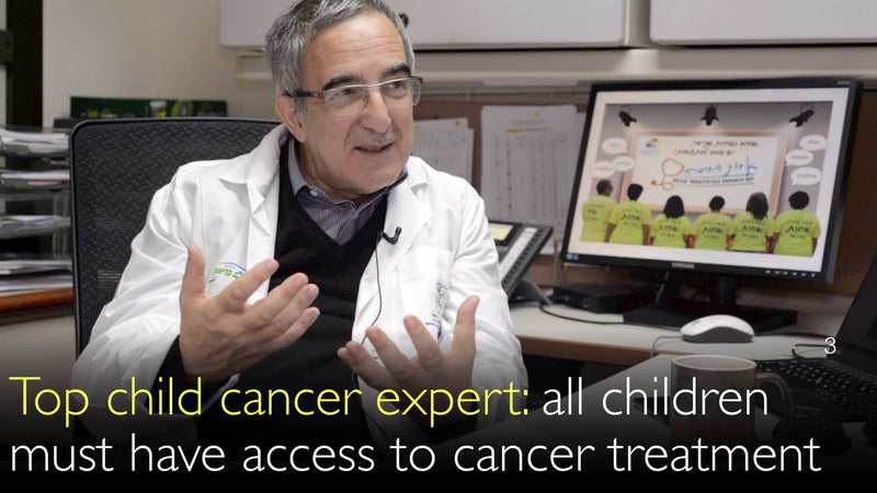 Alle kinderen moeten toegang hebben tot moderne kankerbehandelingen. 12