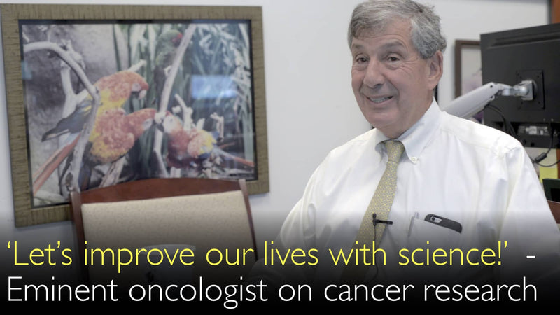 Laten we ons leven verbeteren met wetenschap! Eminente oncoloog spreekt over een toekomst van de geneeskunde. 12