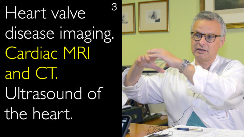 Beeldvorming van hartklepaandoeningen. Cardiale MRI en CT. Echografie van het hart. 3