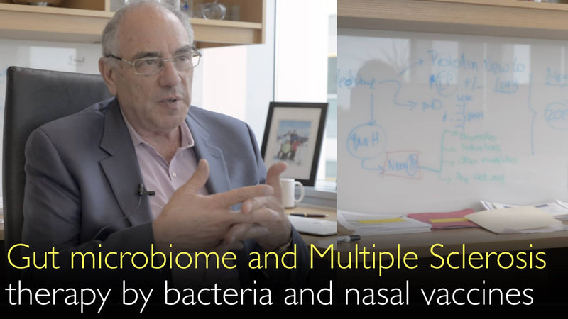 Gut microbiome and Multiple Sclerosis. Treatment of multiple sclerosis by bacteria and nasal vaccines. 5