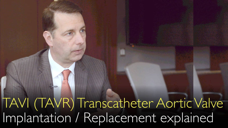 Transkatheter-aortaklepimplantatie (vervanging) uitgelegd. TAVI of TAV. 2