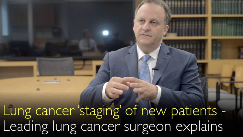 Stadium van longkanker bepaalt de behandelmethoden. 1