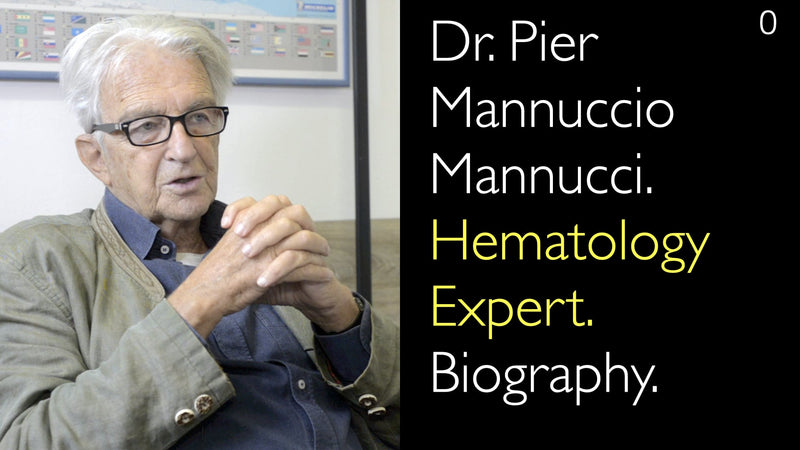 Dr. Pier Mannuccio Mannucci. Hematologie Expert. Biografie. 0