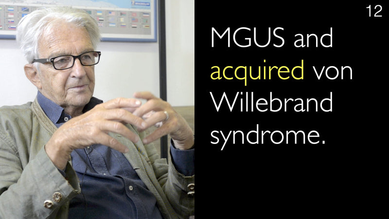 MGUS en verworven von Willebrand-syndroom. 12
