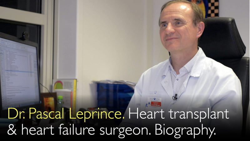Dr. Pascal Leprince. Harttransplantatie, hartchirurgie, gevorderd hartfalen, ECMO-expert. Biografie. 0
