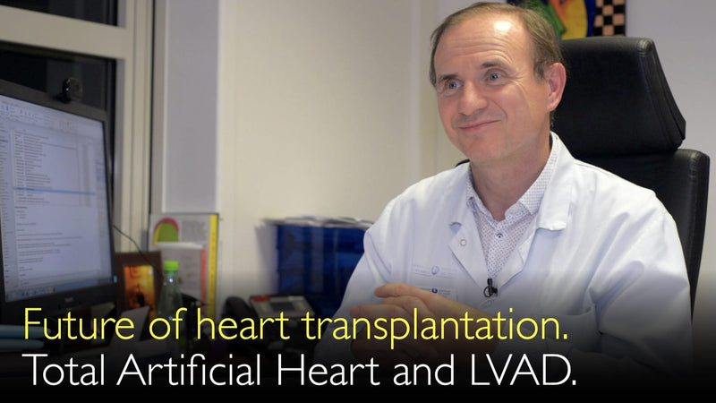 Toekomst van harttransplantatie. Linkerventrikelhulpapparaat, LVAD. Totaal Kunstmatig Hart, TAH. 10