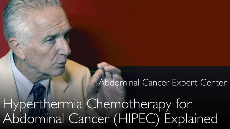 Hyperthermie Chemotherapie voor peritoneale kanker. Waarom warmte toepassen? HIPEC. 6