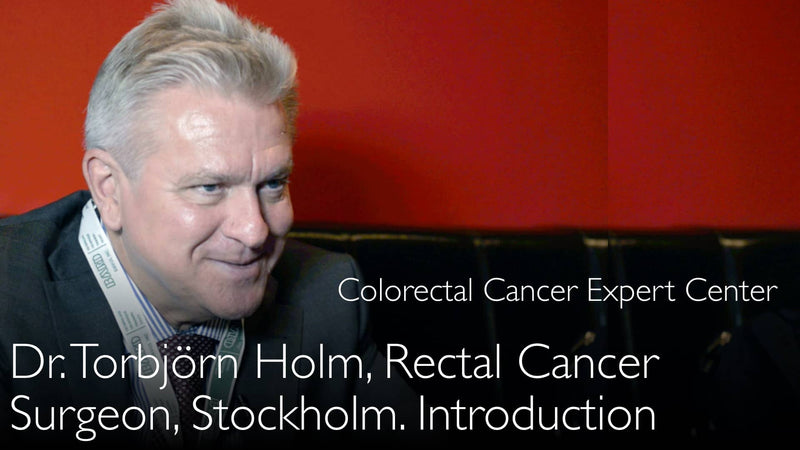 Dr Torbjorn Hom. Chirurg van rectumkanker. Biografie. 0