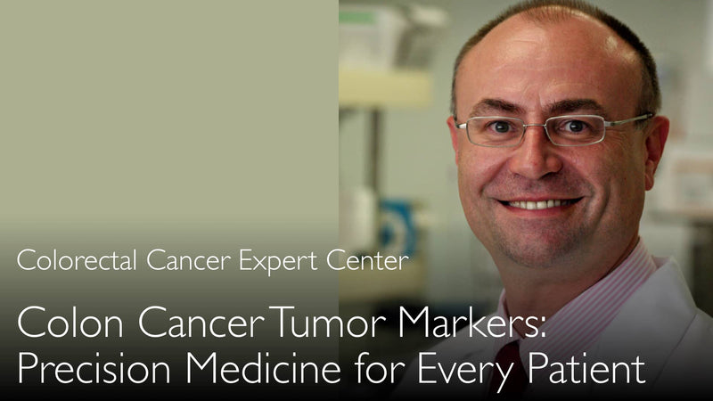 Darmkanker tumormarkers. Precisie geneeskunde diagnose. 3
