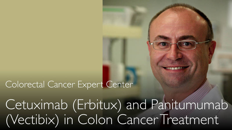 Behandeling van darmkanker door EGFR-remmers. Cetuximab (Erbitux). Panitumumab (Vectibix). 9